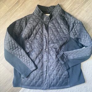 Ava & Viv Quilted Black Women's Jacket